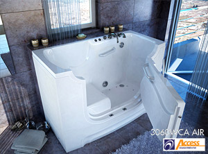 Access 3060WCA Air Jetted Slide-In Tub by Costco